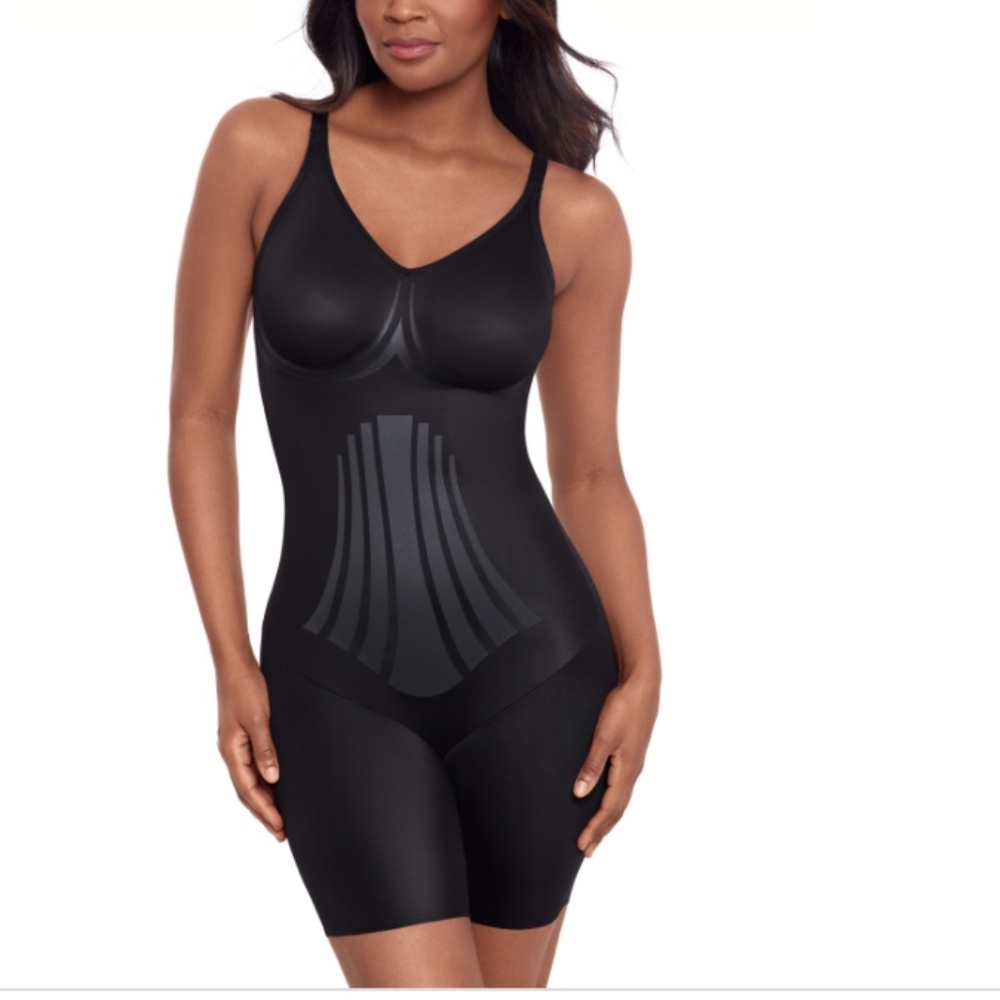 Miraclesuit Shapewear Modern Miracle Thigh Slimmer Bodysuit 2562